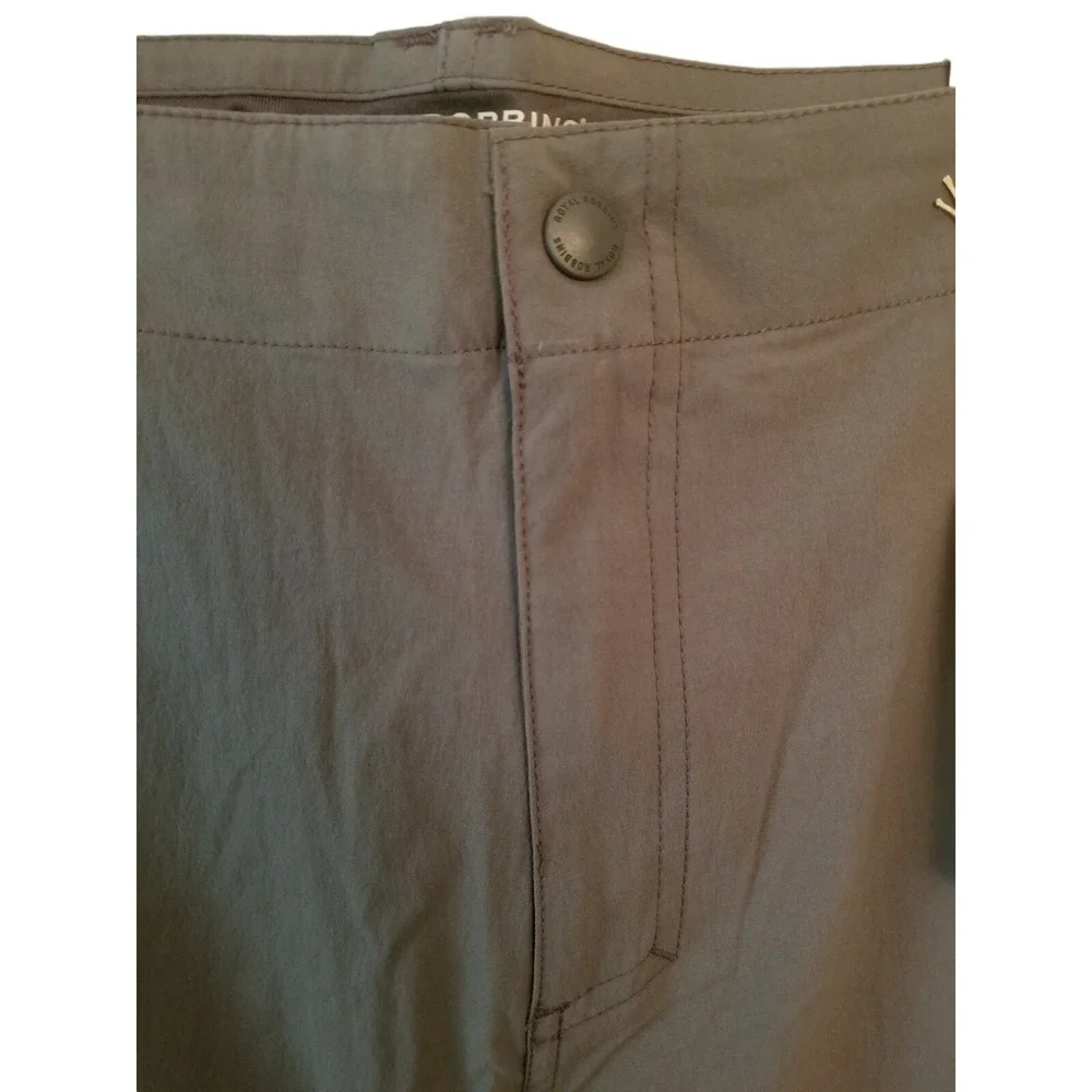 Royal robbins everyday traveler pants UPF 50 Charcoal MEN'S size 38x34